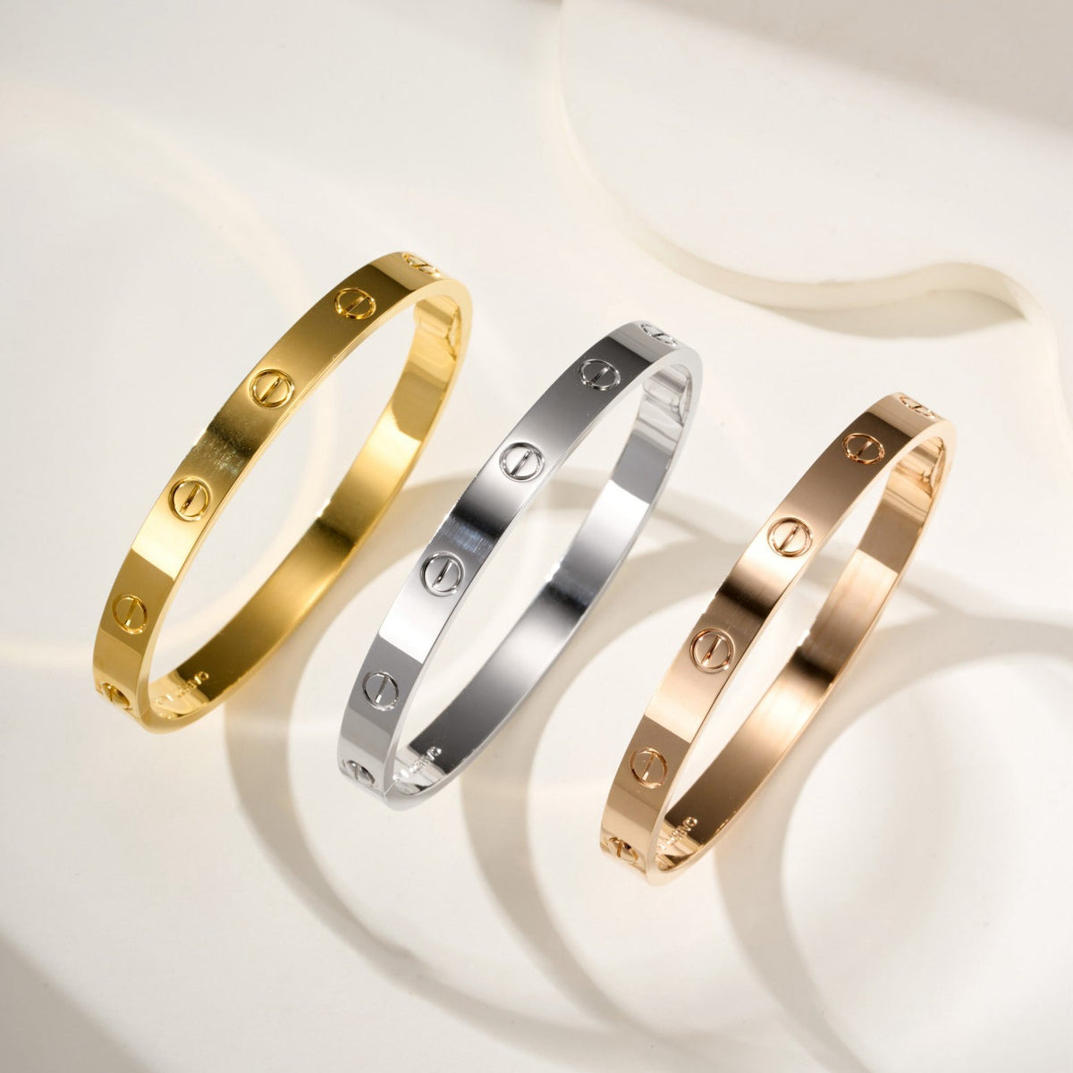 [⭐Sparkve]LOVE BRACELET 6.1MM NO DIAMONDS