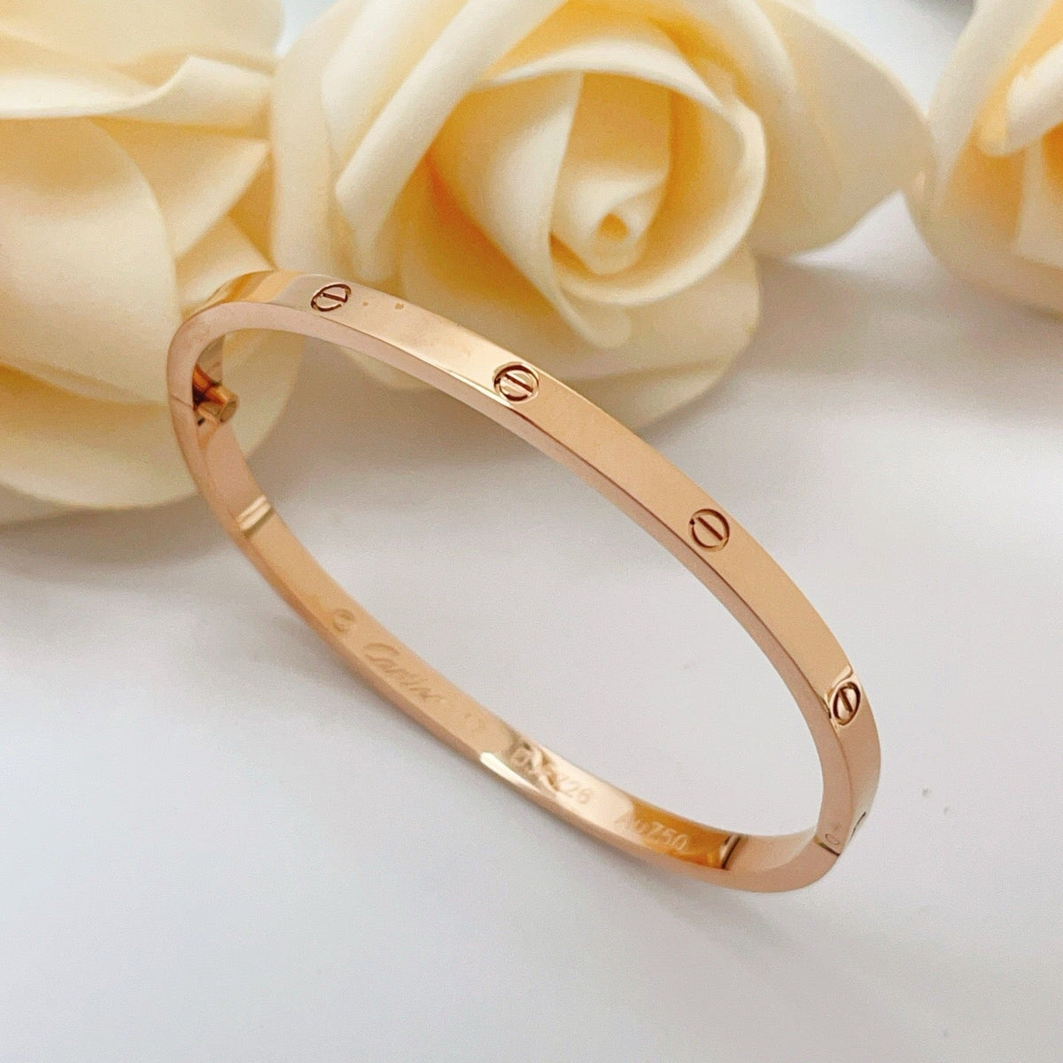 [⭐Sparkve]LOVE BRACELET 3.65MM NO DIAMONDS