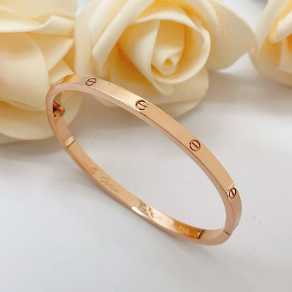 [⭐Sparkve]LOVE BRACELET 3.65MM NO DIAMONDS