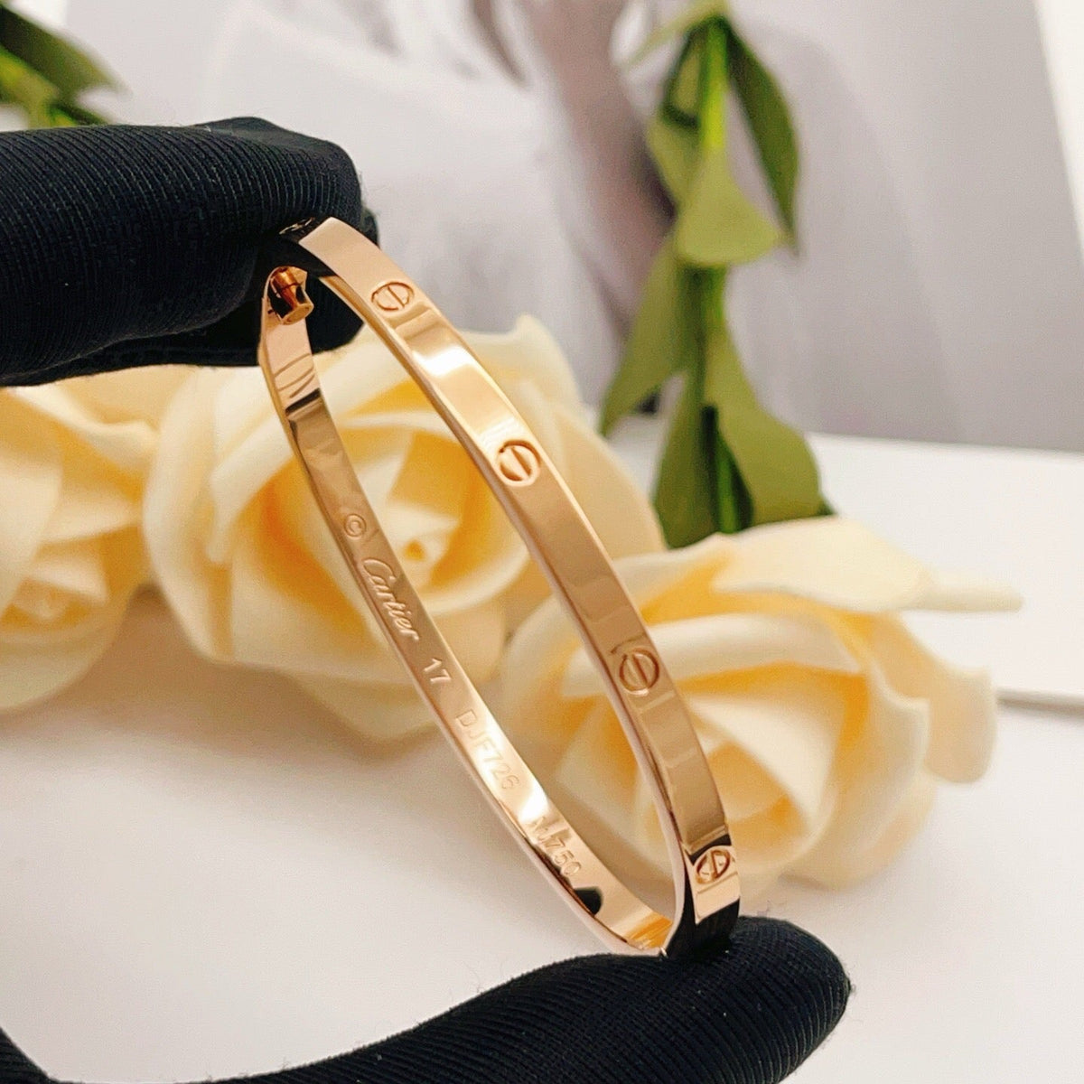 [⭐Sparkve]LOVE BRACELET 3.65MM NO DIAMONDS