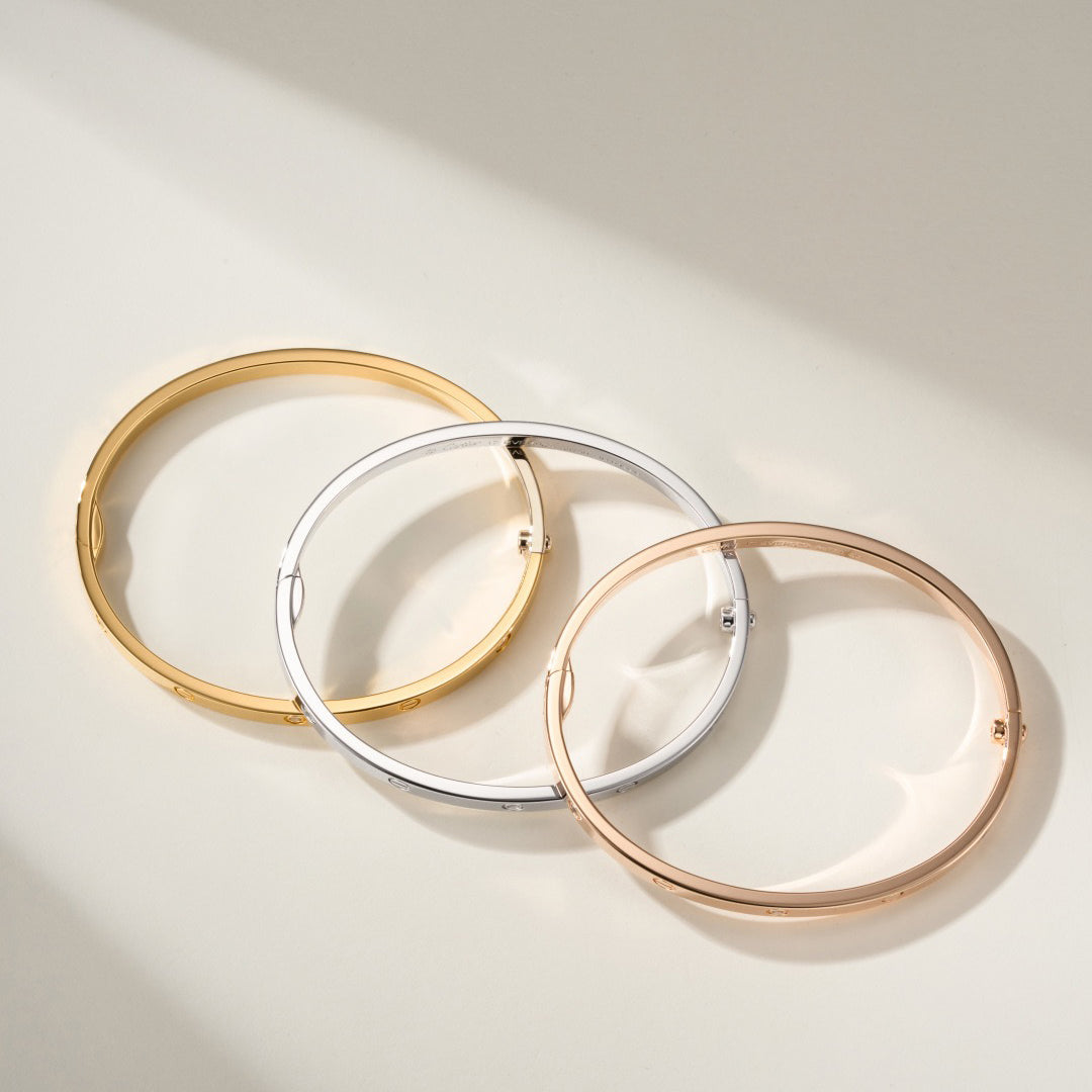 [⭐Sparkve]LOVE BRACELET 3.65MM 6 DIAMONDS