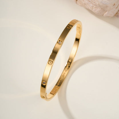 [⭐Sparkve]LOVE BRACELET 3.65MM 6 DIAMONDS