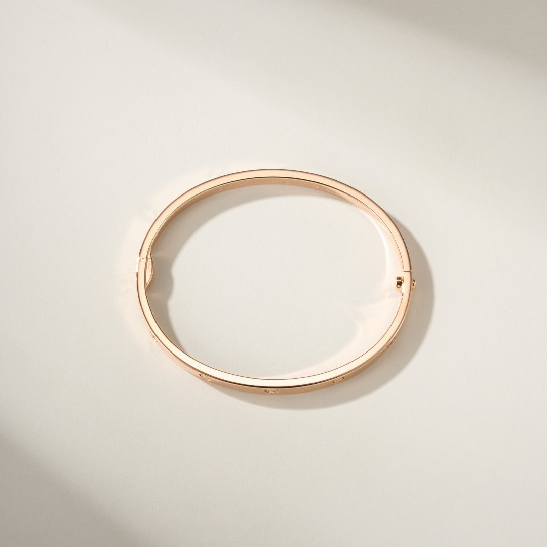 [⭐Sparkve]LOVE BRACELET 3.65MM 6 DIAMONDS