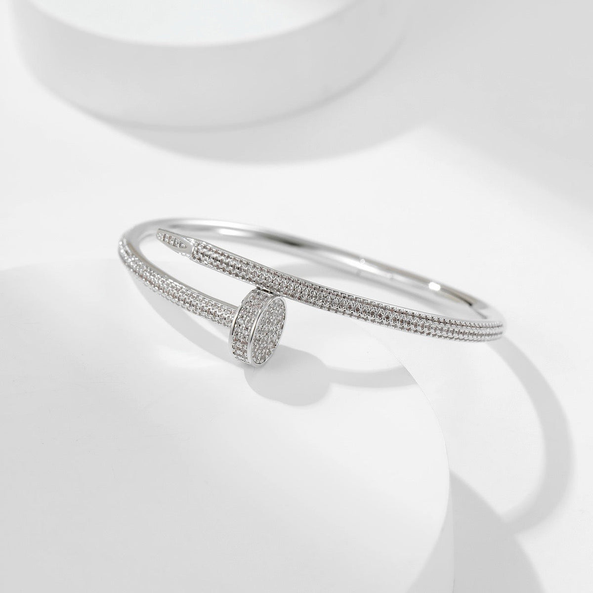 [⭐Sparkve]JUSTE BRACELET 3.5MM ALL DIAMONDS