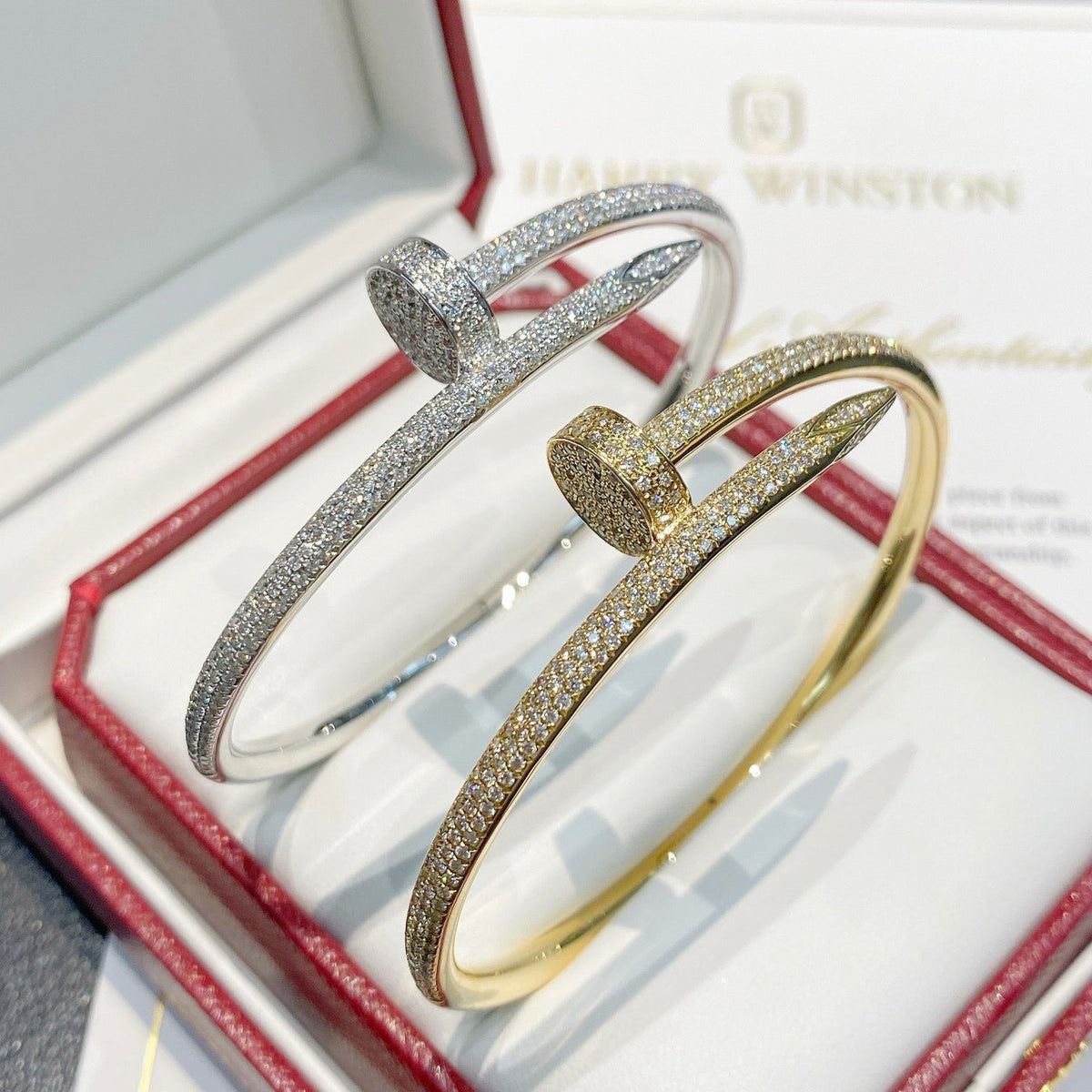 [⭐Sparkve]JUSTE BRACELET 3.5MM ALL DIAMONDS