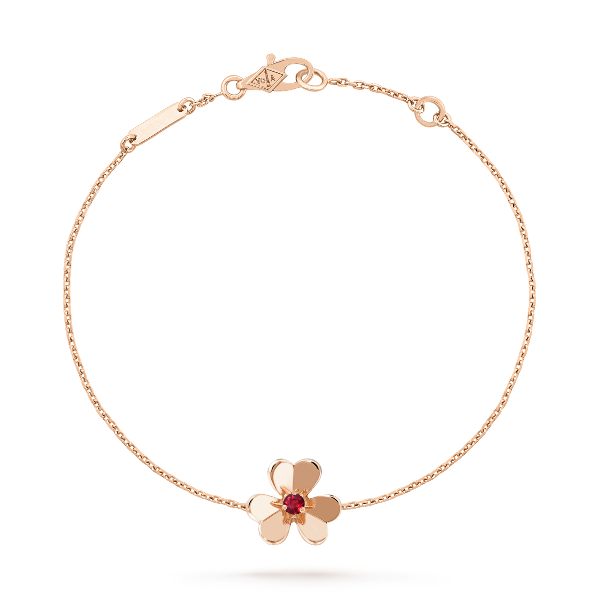 [⭐Sparkve]FRIVOLE GOLD FLOWER PINK MALACHITE BRACELET