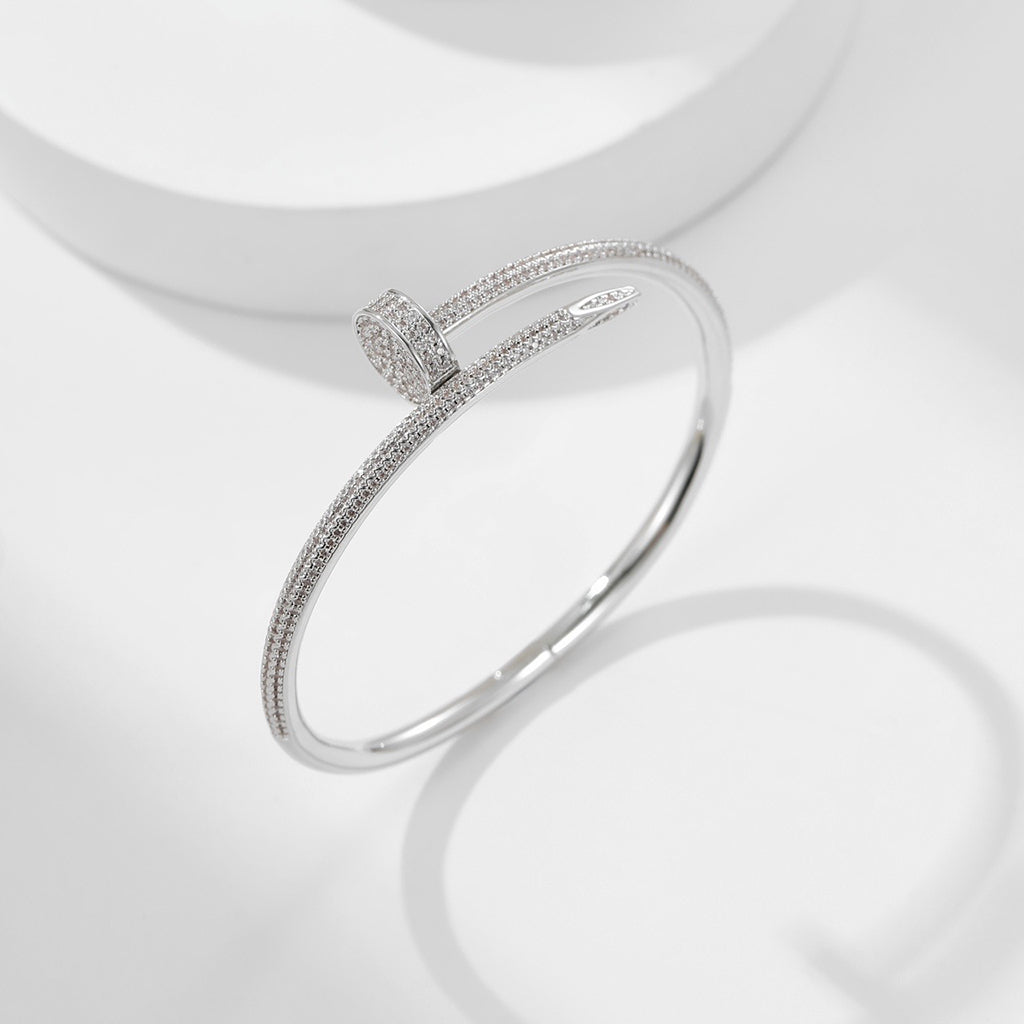 [⭐Sparkve]JUSTE BRACELET 3.5MM ALL DIAMONDS