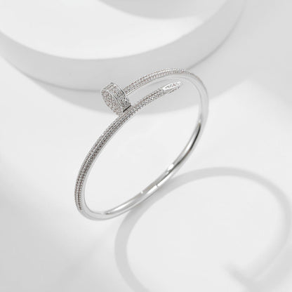 [⭐Sparkve]JUSTE BRACELET 3.5MM ALL DIAMONDS
