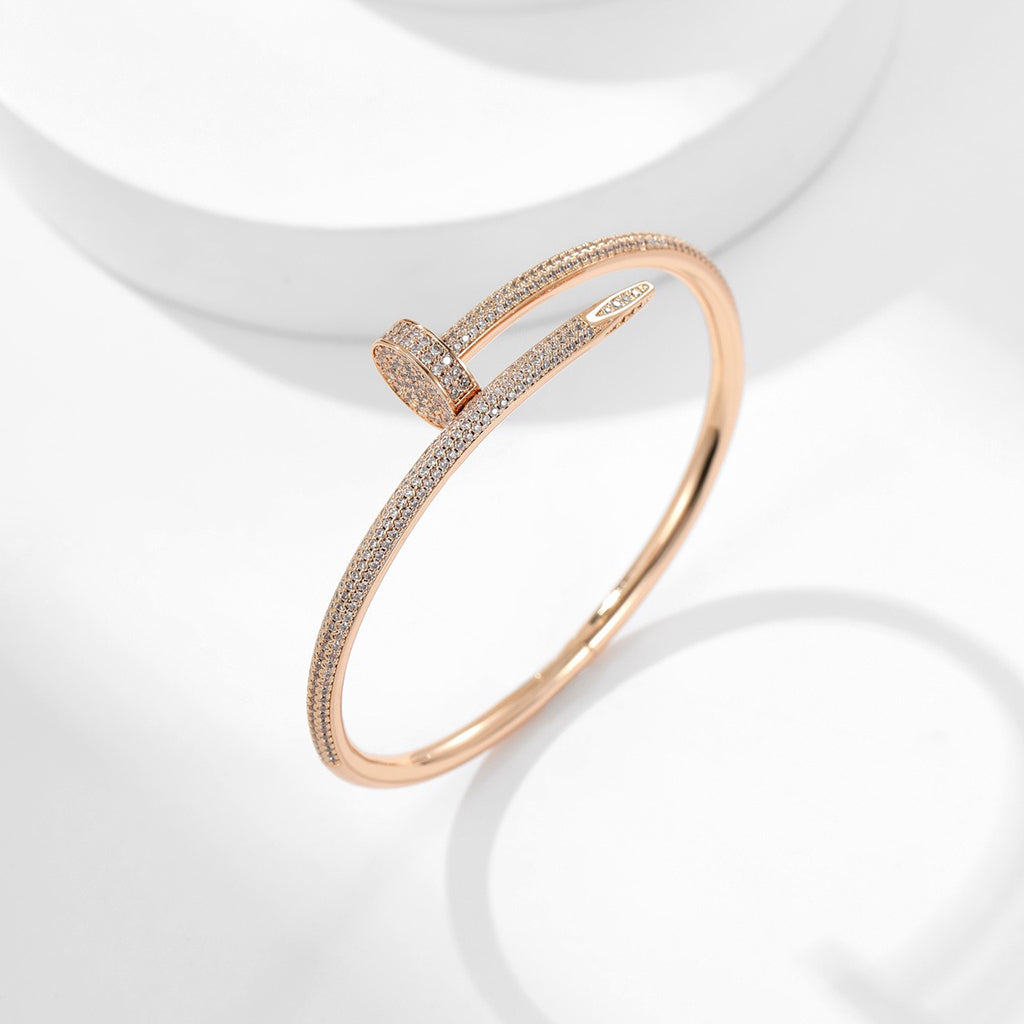 [⭐Sparkve]JUSTE BRACELET 3.5MM ALL DIAMONDS