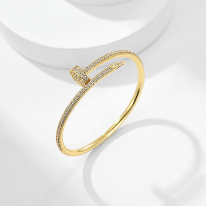 [⭐Sparkve]JUSTE BRACELET 3.5MM ALL DIAMONDS