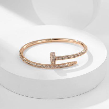 [⭐Sparkve]JUSTE BRACELET 3.5MM ALL DIAMONDS
