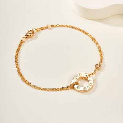 [⭐Sparkve]LOVE BRACELET 2 DIAMOND