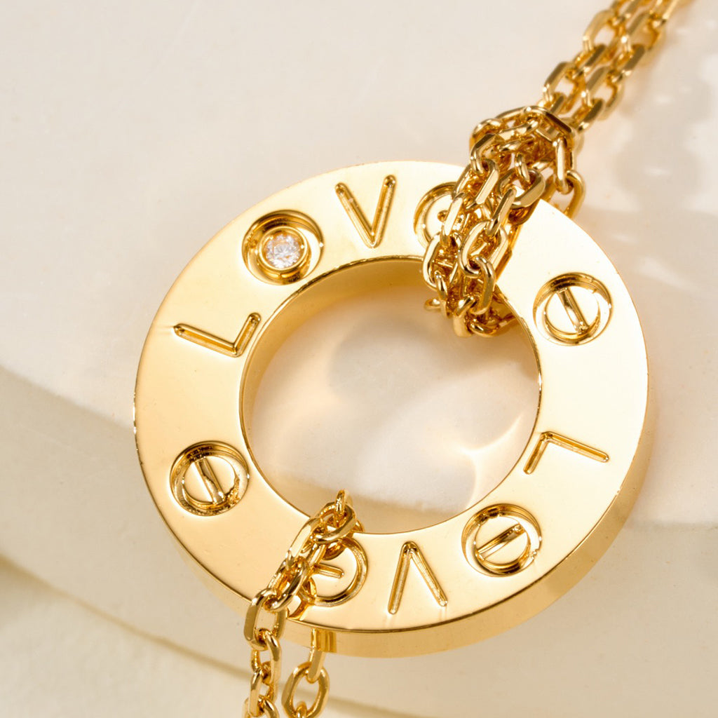 [⭐Sparkve]LOVE BRACELET 2 DIAMOND