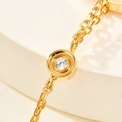 [⭐Sparkve]LOVE BRACELET 2 DIAMOND