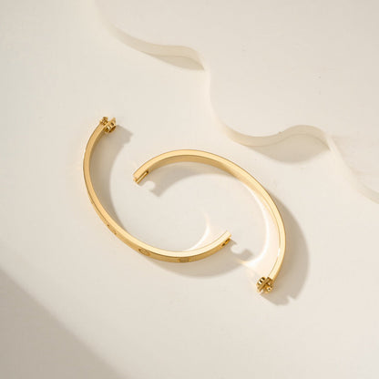 [⭐Sparkve]LOVE BRACELET 6.1MM BRUSHED