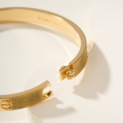 [⭐Sparkve]LOVE BRACELET 6.1MM BRUSHED