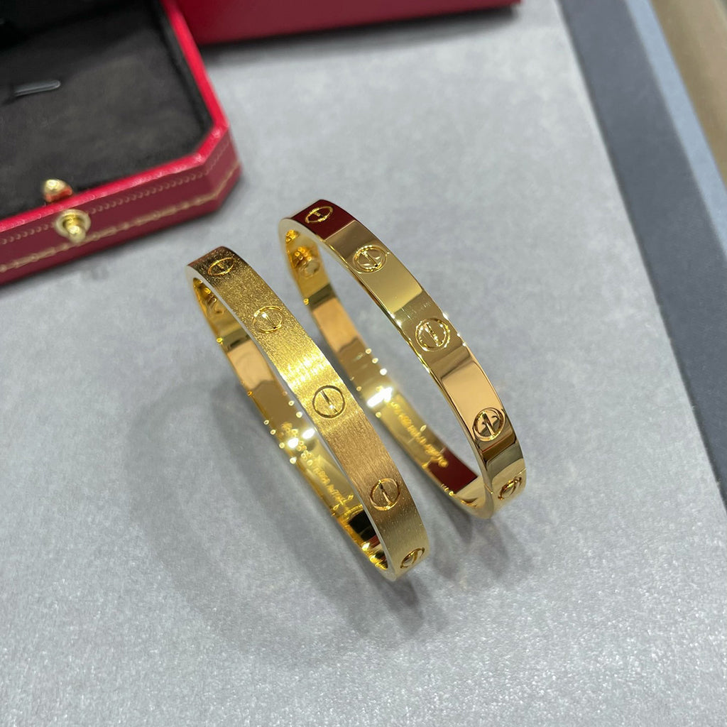 [⭐Sparkve]LOVE BRACELET 6.1MM BRUSHED