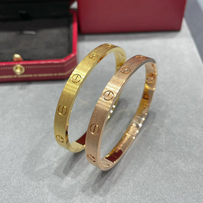 [⭐Sparkve]LOVE BRACELET 6.1MM BRUSHED
