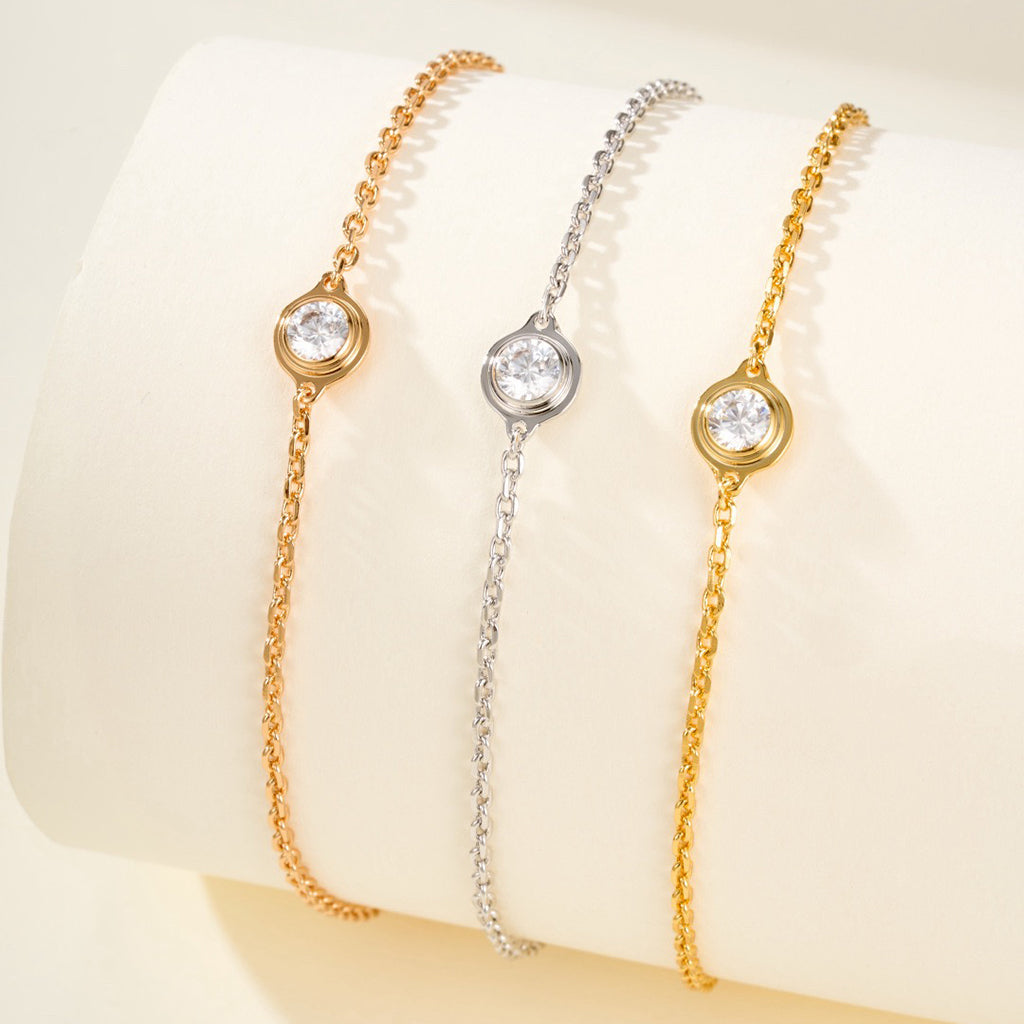 [⭐Sparkve]DAMOUR BRACELET 1 DIAMOND