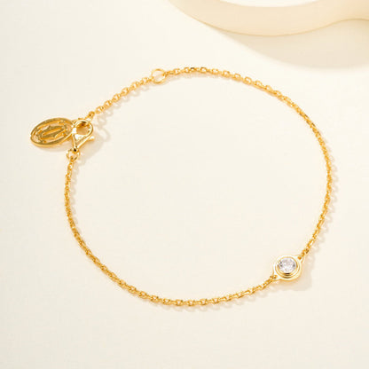 [⭐Sparkve]DAMOUR BRACELET 1 DIAMOND