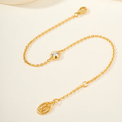 [⭐Sparkve]DAMOUR BRACELET 1 DIAMOND