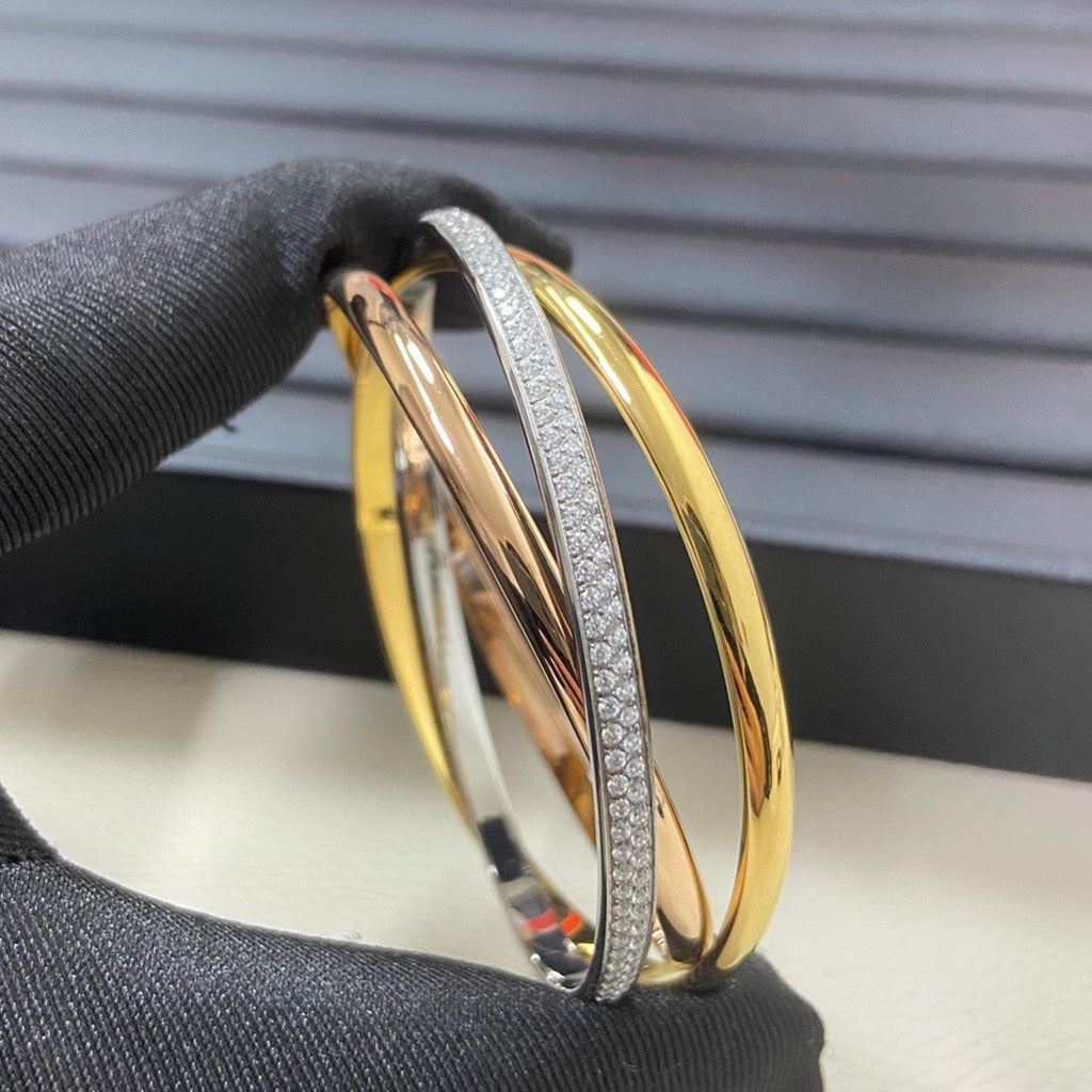 [⭐Sparkve]TRINITY 2.8MM SMALL BRACELET