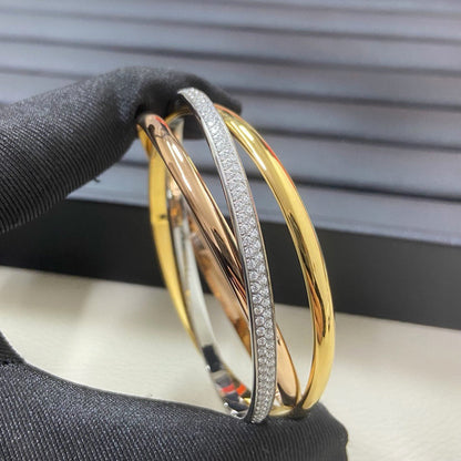 [⭐Sparkve]TRINITY 2.8MM SMALL BRACELET