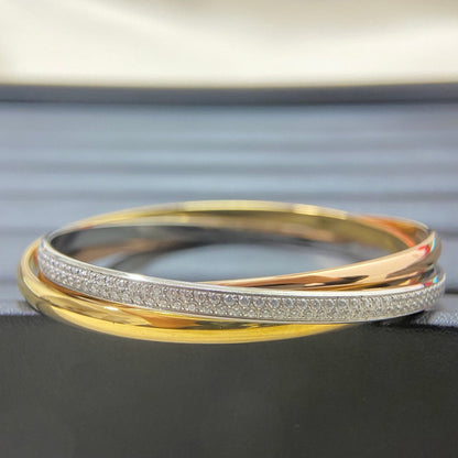 [⭐Sparkve]TRINITY 2.8MM SMALL BRACELET