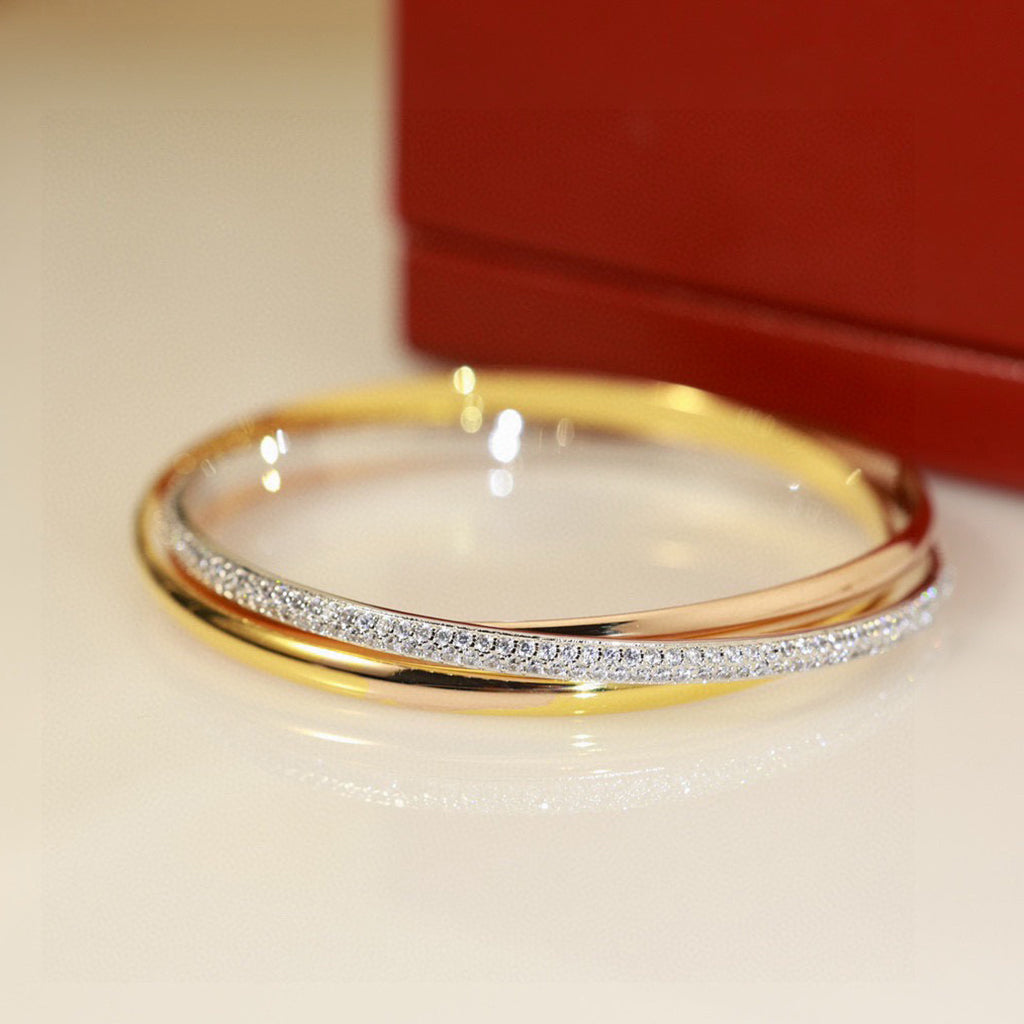 [⭐Sparkve]TRINITY 2.8MM SMALL BRACELET