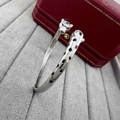 [⭐Sparkve]PANTHERE DOUBLE HEADED OPEN BRACELET