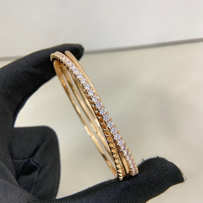 [⭐Sparkve]ETINCELLE HALF-PAVED DIAMOND BRACELET
