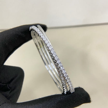 [⭐Sparkve]ETINCELLE HALF-PAVED DIAMOND BRACELET