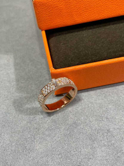 [⭐Sparkve]KELLY PINK GOLD DIAMOND RING