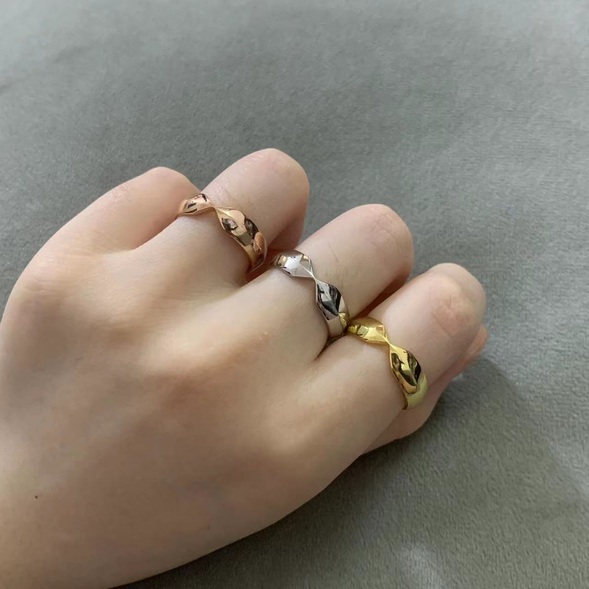 [⭐Sparkve Jewels]TIFFAN SETTING RING