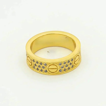 [⭐Sparkve]LOVE RING 5.5MM DIAMONDS PAVED