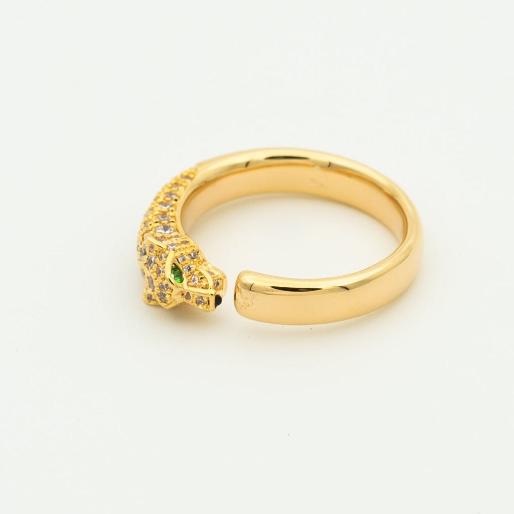 [⭐Sparkve]PANTHERE RING DIAMOND 7.3MM