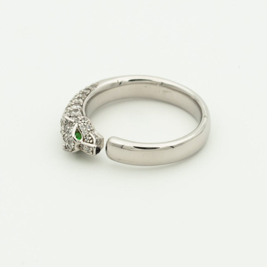[⭐Sparkve]PANTHERE RING DIAMOND 7.3MM