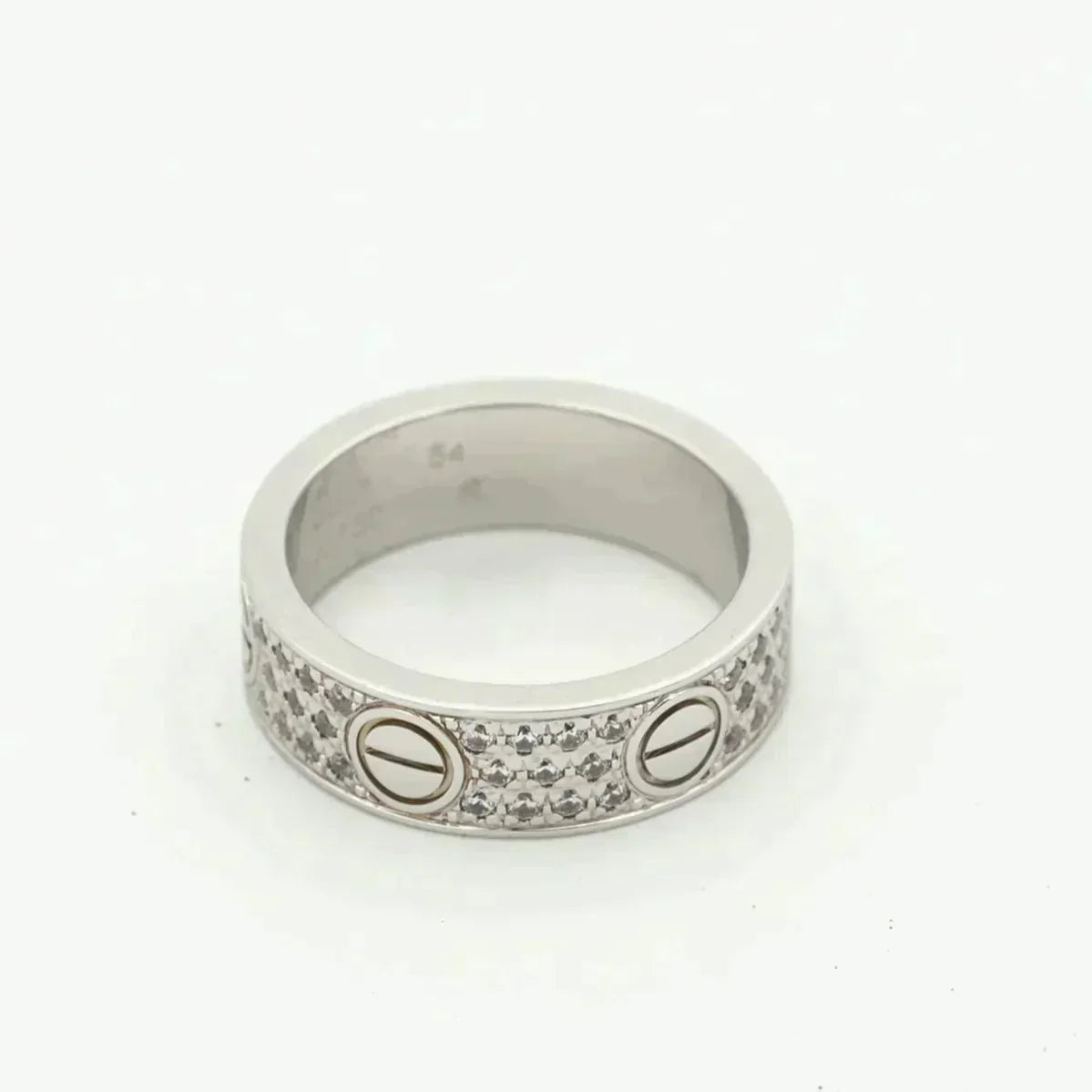 [⭐Sparkve]LOVE RING 5.5MM DIAMONDS PAVED