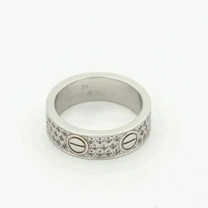 [⭐Sparkve]LOVE RING 5.5MM DIAMONDS PAVED