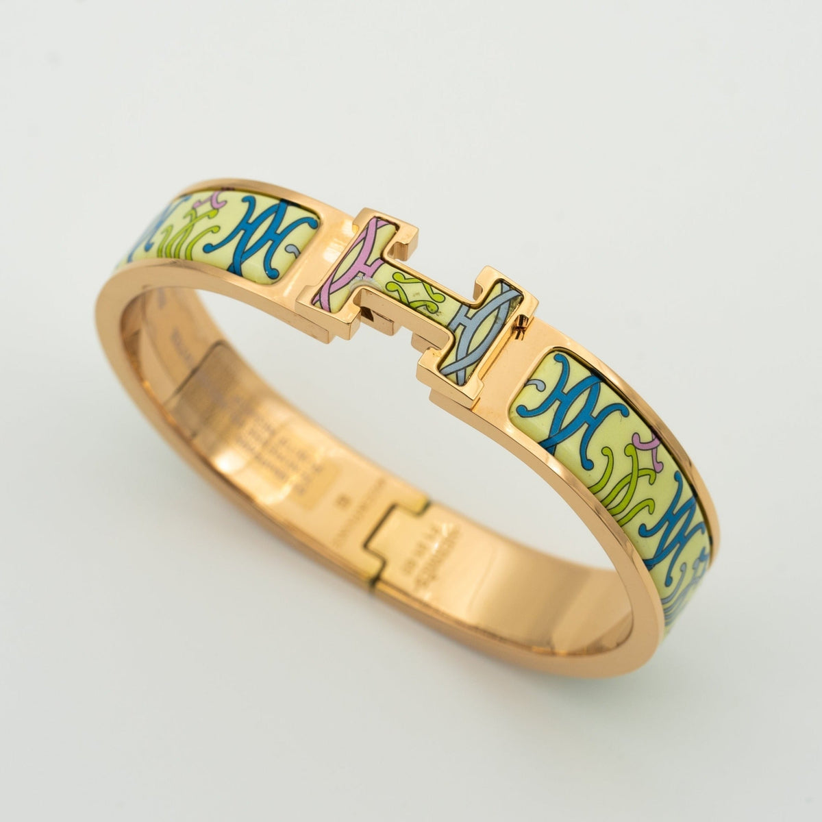 [⭐Sparkve]H BRACELET BEIGE MULTICOLOR