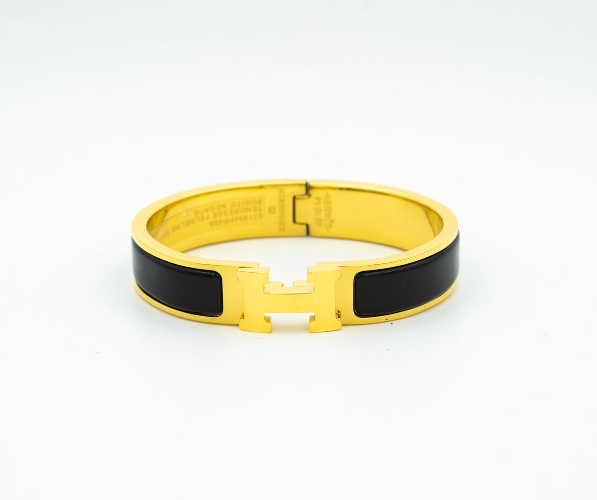 [⭐Sparkve]H BLACK BRACELET