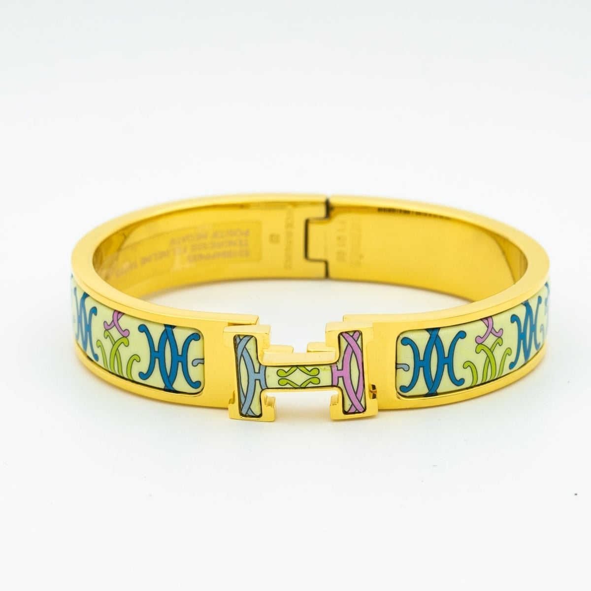 [⭐Sparkve]H BRACELET BEIGE MULTICOLOR