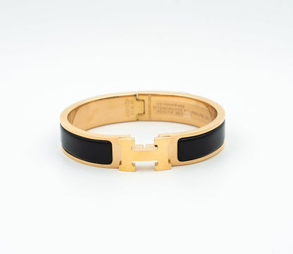 [⭐Sparkve]H BLACK BRACELET