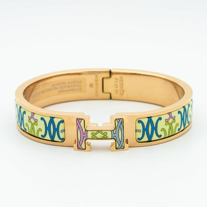 [⭐Sparkve]H BRACELET BEIGE MULTICOLOR