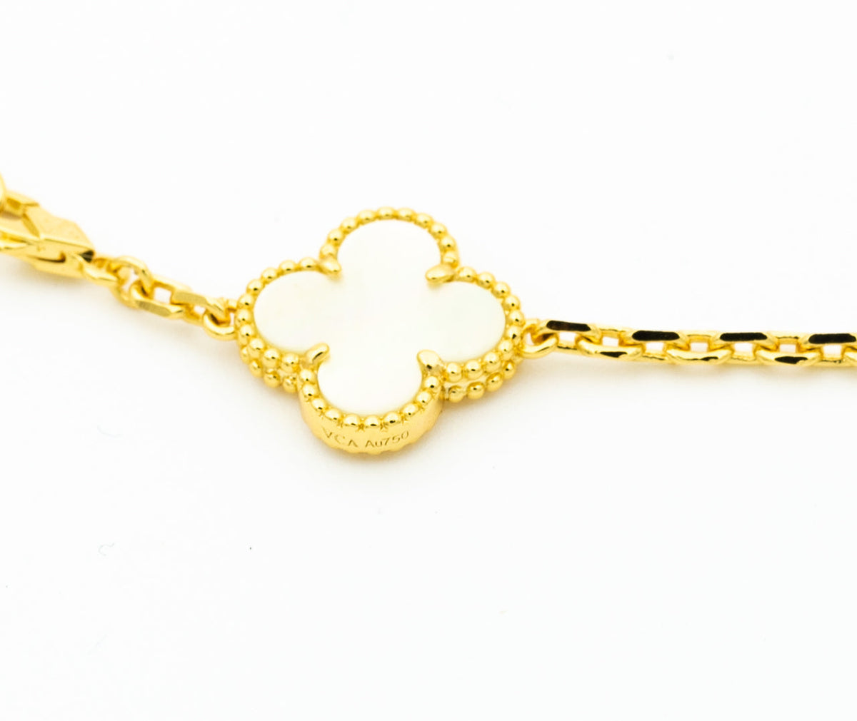 [⭐Sparkve]CLOVER BRACELET 5 MOTIFS ONYX MOP