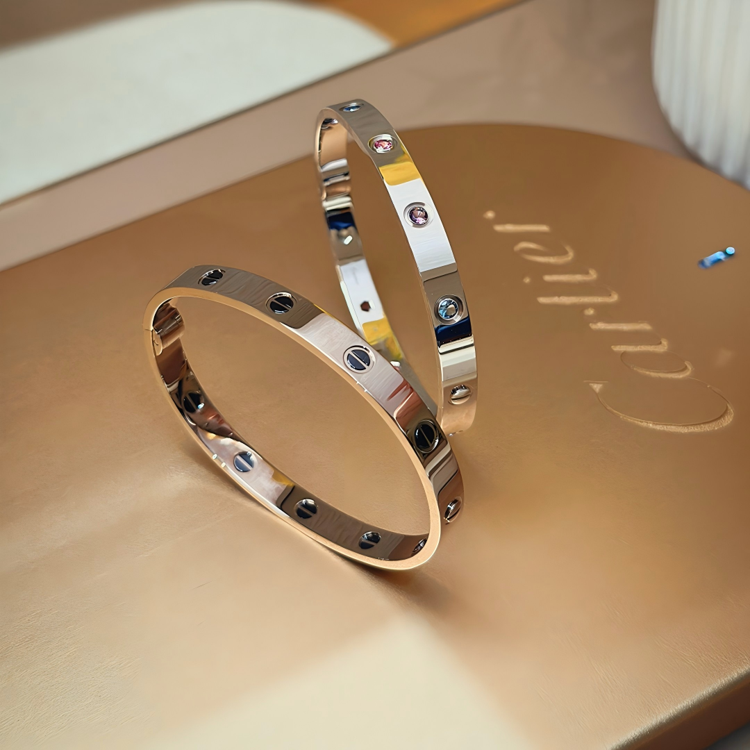 [⭐Sparkve] 2026 RAINBOW LOVE BRACELET 6.1MM  10 DIAMONDS