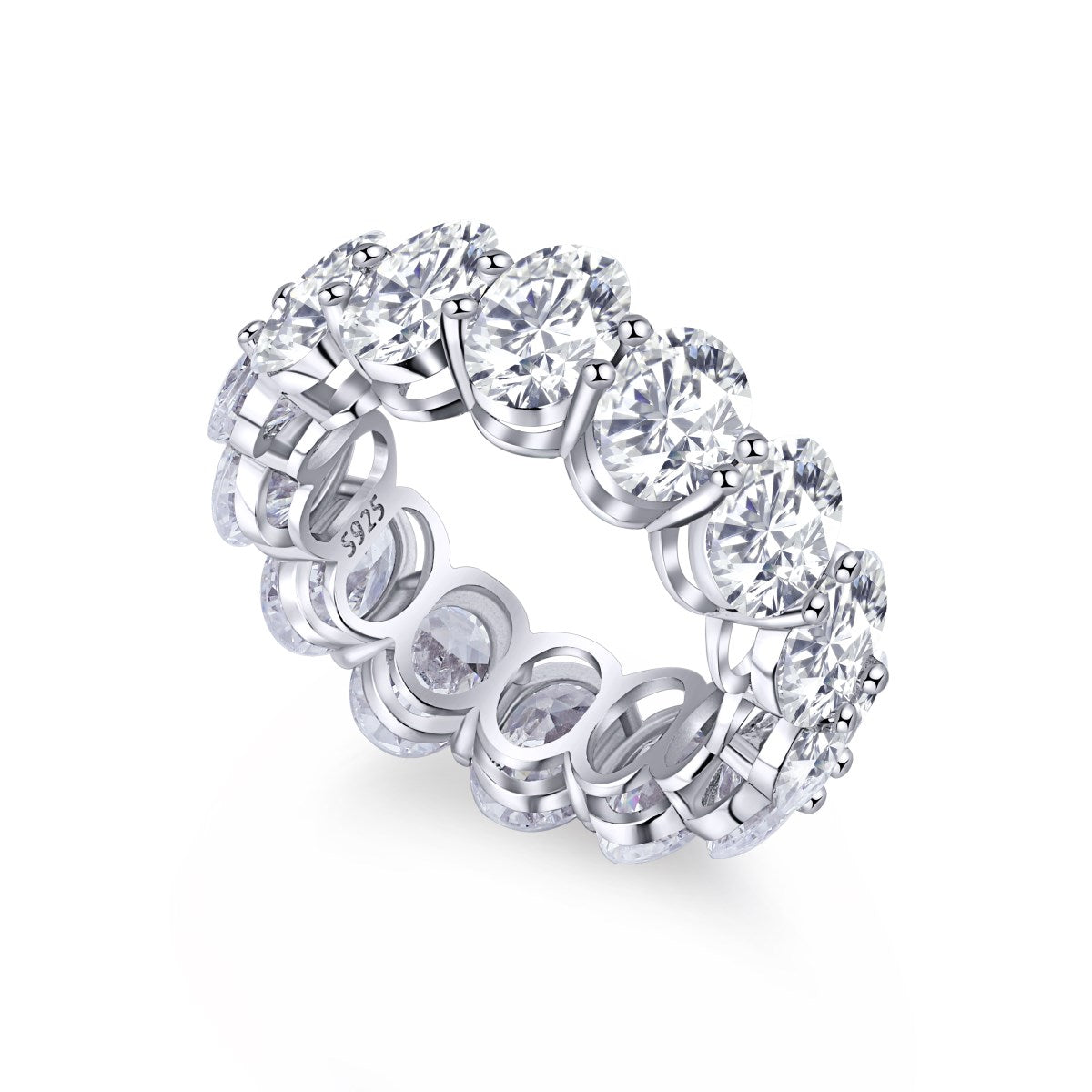 [⭐Sparkve Jewelry]Dainty Elongated Cushion Cut Tennis Ring