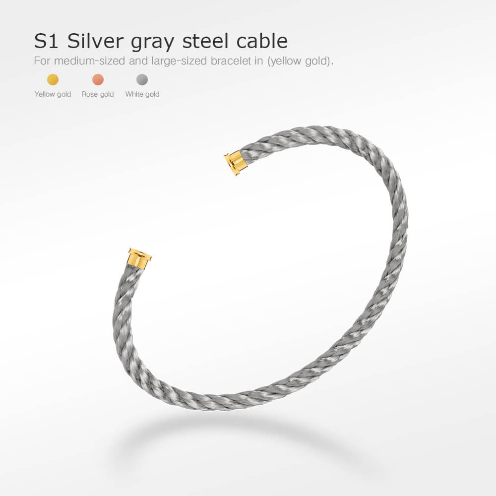 [⭐Sparkve]FORCE SERIES BRACELET CABLES 50 CHOICES (DIY SELECTION)