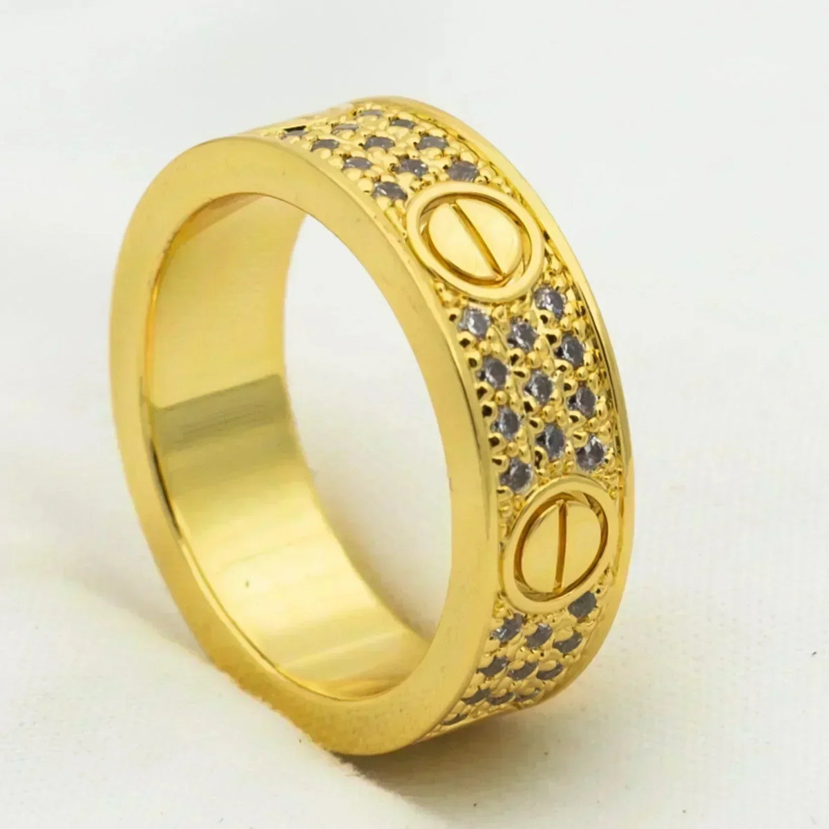 [⭐Sparkve]LOVE RING 5.5MM DIAMONDS PAVED