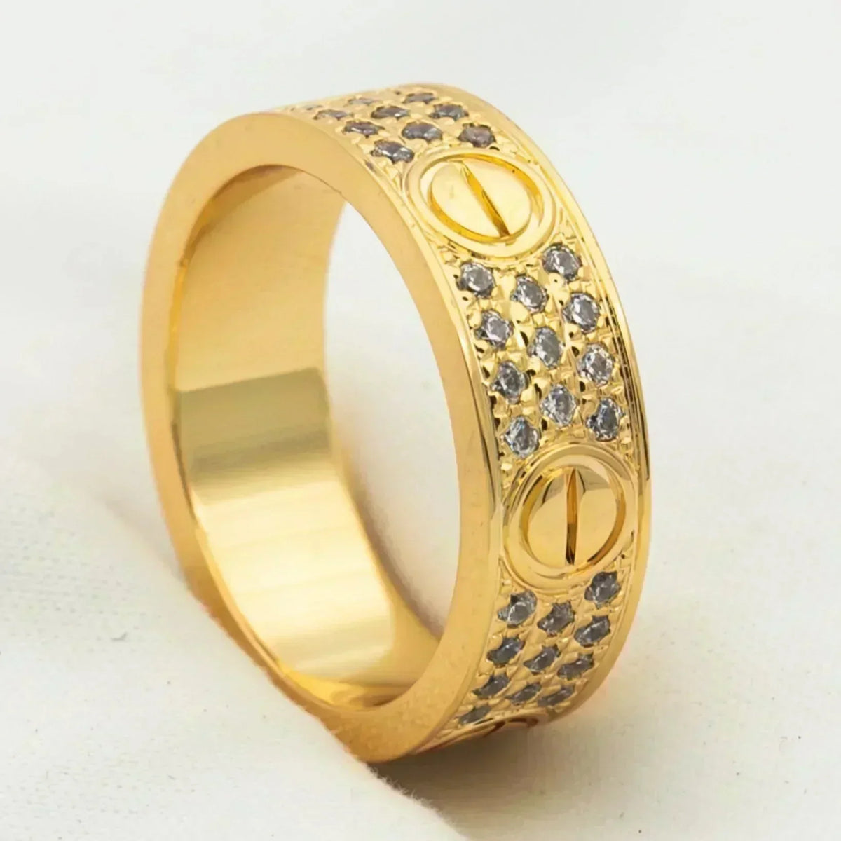 [⭐Sparkve]LOVE RING 5.5MM DIAMONDS PAVED